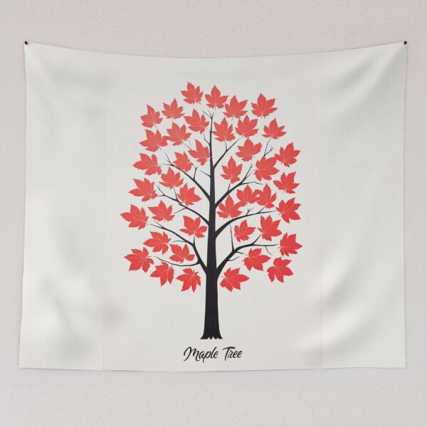 Item preview, Minimalistic Maple Tree designed and sold by Sketch-Shack.