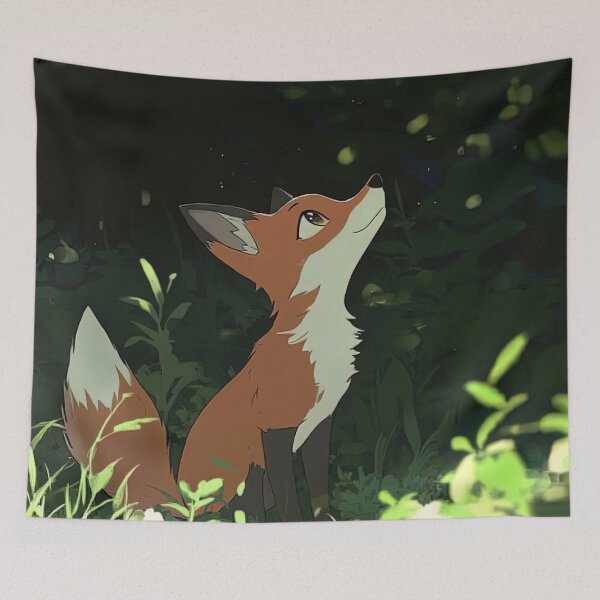 Item preview, Fox | Anime style designed and sold by ComicsFactory.