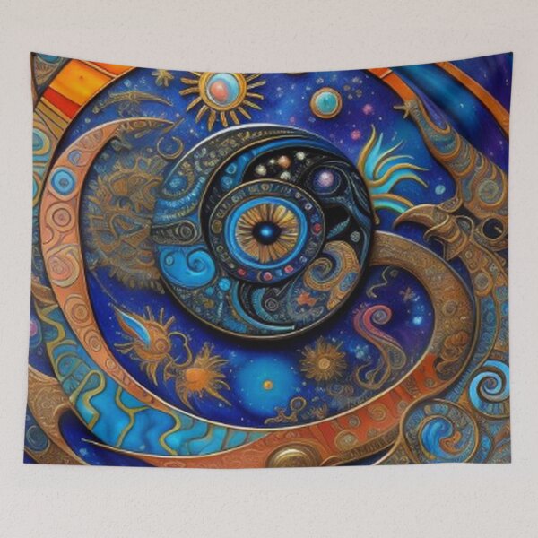 Item preview, Abstract Planetary Art  designed and sold by TheDarkWardrobe.