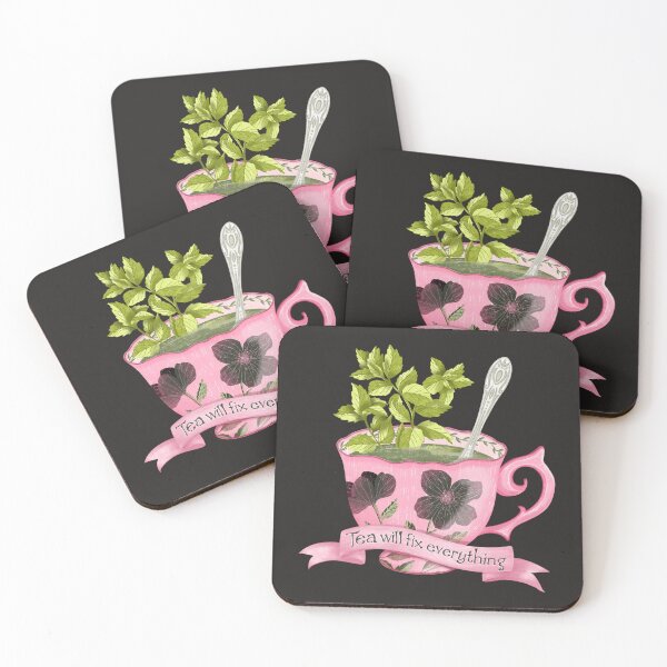 Item preview, Tea will fix everything designed and sold by pinkyfish1010.