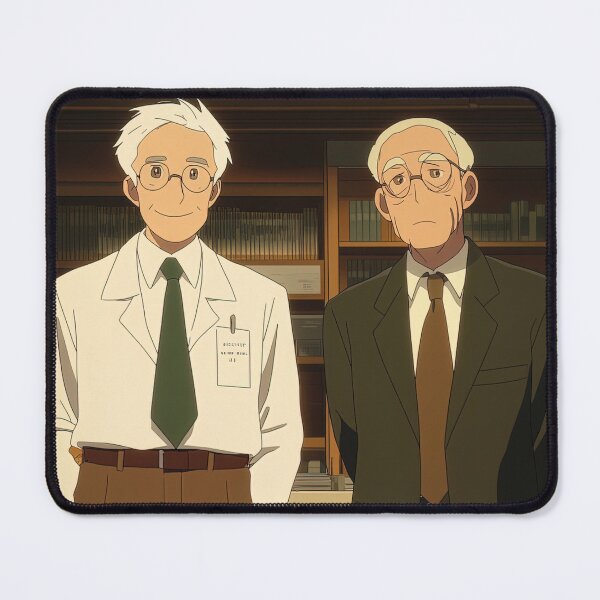 Item preview, Francis Crick and James Watson | Anime style designed and sold by ComicsFactory.