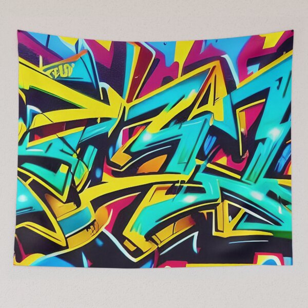 Item preview, Bold Strokes, Vivid Colors, Digital Graffiti Dream | 312 designed and sold by City Graffix Design Co..