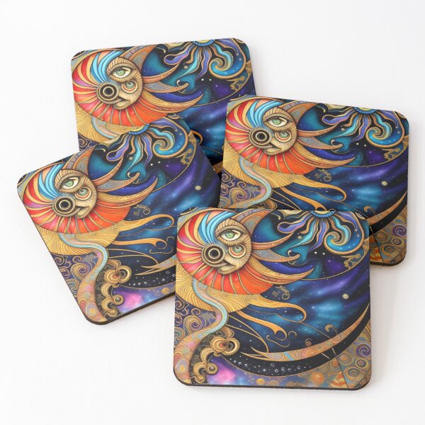 Item preview, Abstract Planetary Art  designed and sold by TheDarkWardrobe.