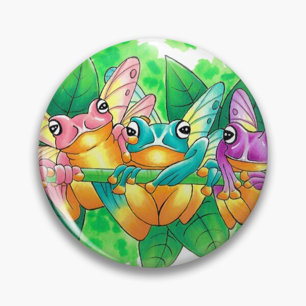Item preview, Lollipop Triplets - Tree Frog Fairies designed and sold by Nicholdesigns.