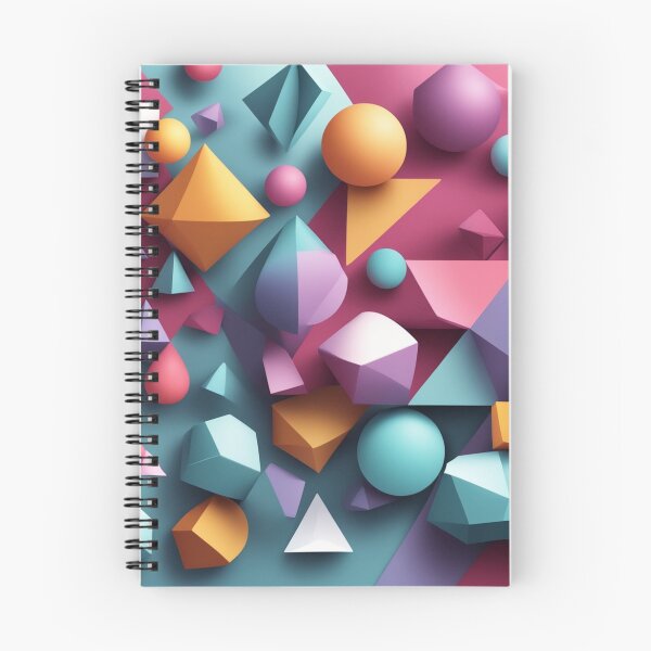 Item preview, 3D Geometrical Shapes Background designed and sold by hjian8219.
