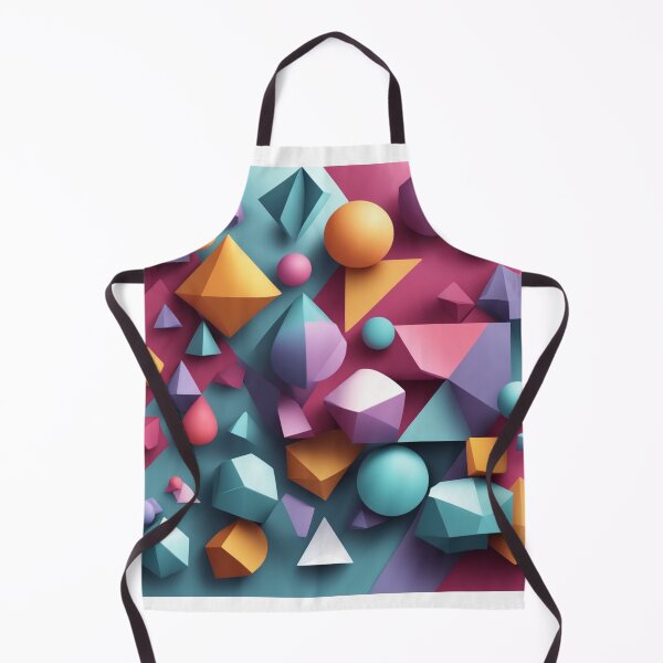 Item preview, 3D Geometrical Shapes Background designed and sold by hjian8219.