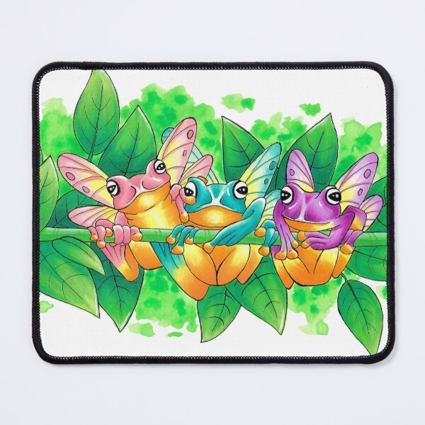 Item preview, Lollipop Triplets - Tree Frog Fairies designed and sold by Nicholdesigns.