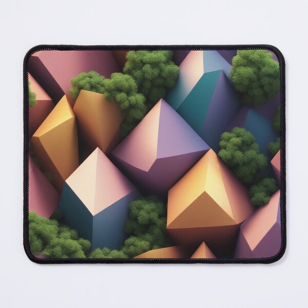 Item preview, 3D Geometrical Shapes Background designed and sold by hjian8219.