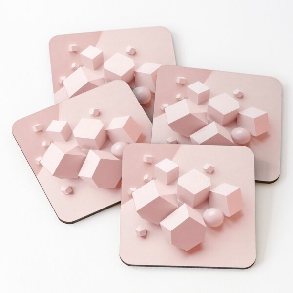Item preview, 3D Geometrical Shapes Background designed and sold by hjian8219.
