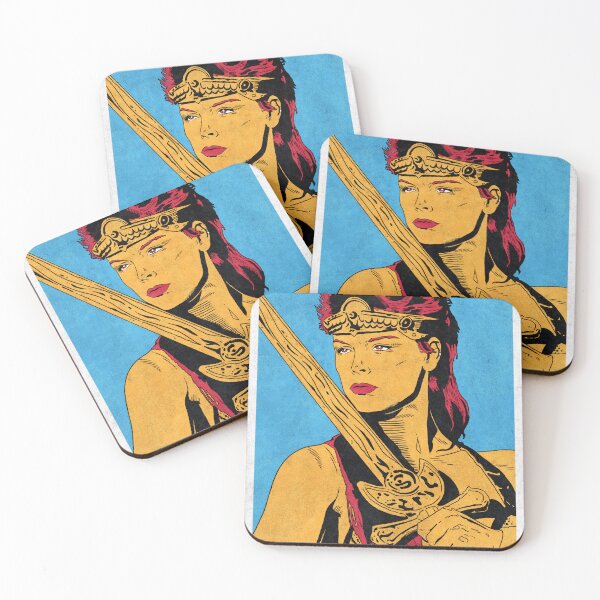 Item preview, RED SONJA (Pop Art) designed and sold by FamousWeirdosRB.