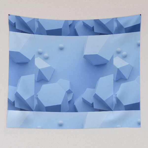 Item preview, 3D Geometrical Shapes Background designed and sold by hjian8219.