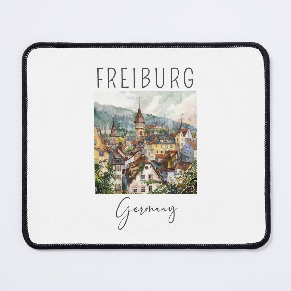 Item preview, A Watercolor Design of Freiburg - Germany designed and sold by Sketch-Shack.