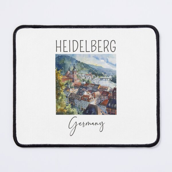 Item preview, A Watercolor Design of Heidelberg - Germany designed and sold by Sketch-Shack.