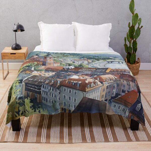 Item preview, A Watercolor Design of Heidelberg - Germany designed and sold by Sketch-Shack.