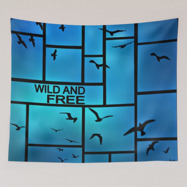 Item preview, WILD AND FREE designed and sold by Salisha Wheeler.