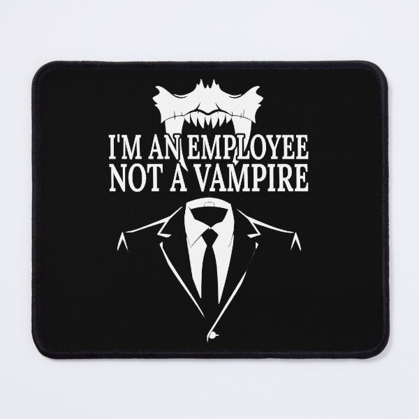 Item preview, I'm An Employee Not a Vampire Male Night Stalker designed and sold by FWLKIT.
