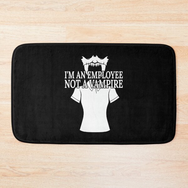 Item preview, I'm An Employee Not a Vampire Female Night Stalker designed and sold by FWLKIT.