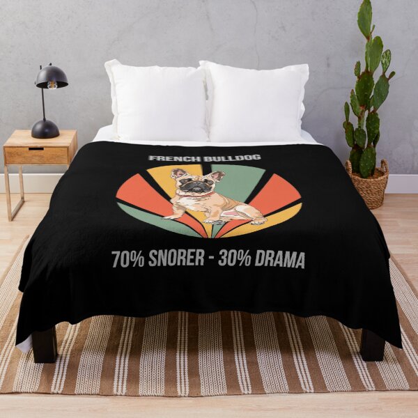 Item preview, 70% Snorer, 30% Drama - French Bulldog designed and sold by Numbers-Art.