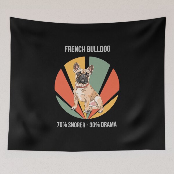 Item preview, 70% Snorer, 30% Drama - French Bulldog designed and sold by Numbers-Art.