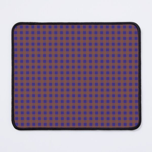 Item preview, Classic Gingham Pattern in Blue, Purple, and Brown designed and sold by ModdiesColors.
