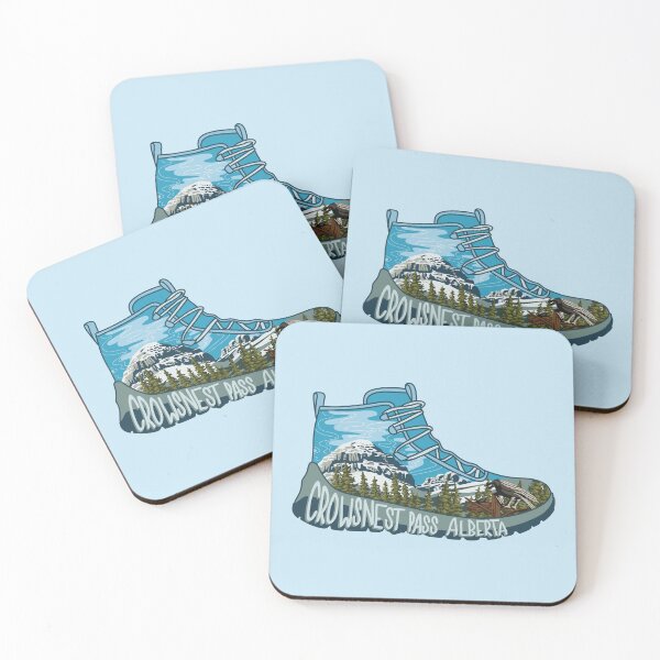Item preview, Crowsnest Pass Alberta - Trekker Art designed and sold by ThePassRocDoc.