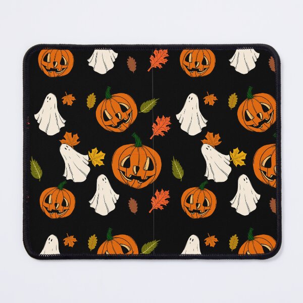 Item preview, Pumpkin Ghost Black Background designed and sold by teach92.