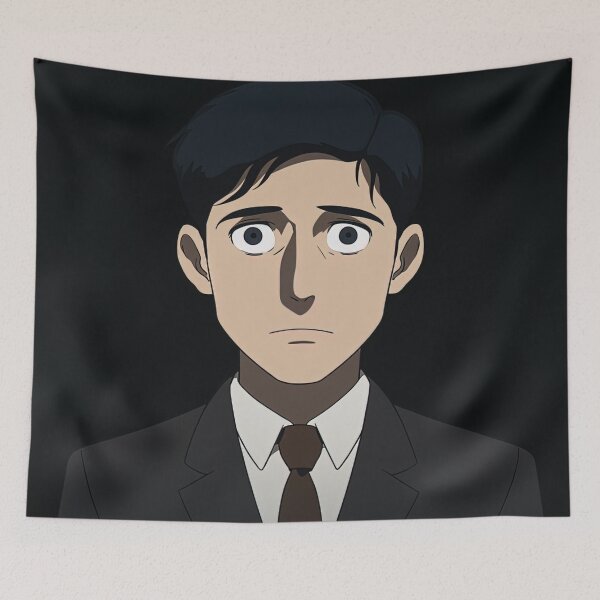 Item preview, Franz Kafka, author | Anime style designed and sold by ComicsFactory.