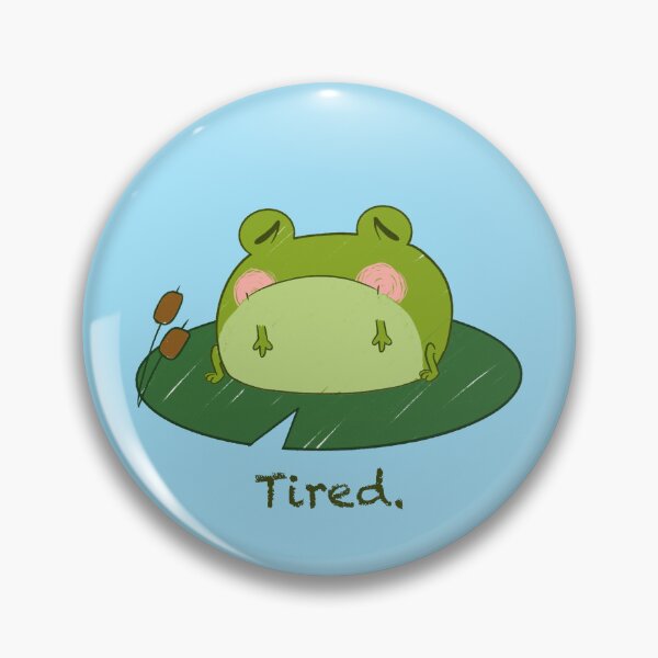 Item preview, Tired Frog designed and sold by Mickey0o.