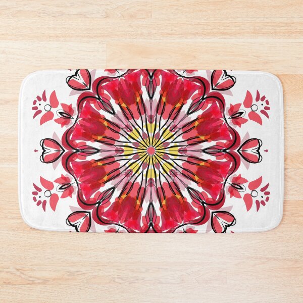 Item preview, Abstract Garden - Red flower designed and sold by KarolynJshop.