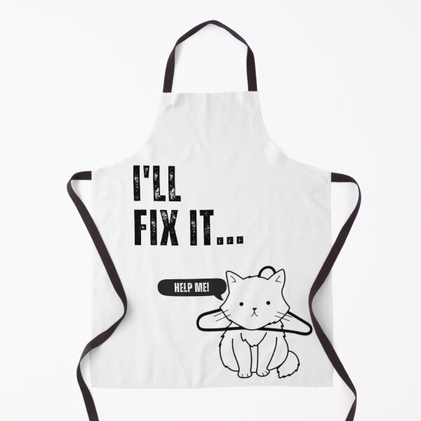 Item preview, I'll Fix It Funny Cat T-Shirt designed and sold by TeesForTease.