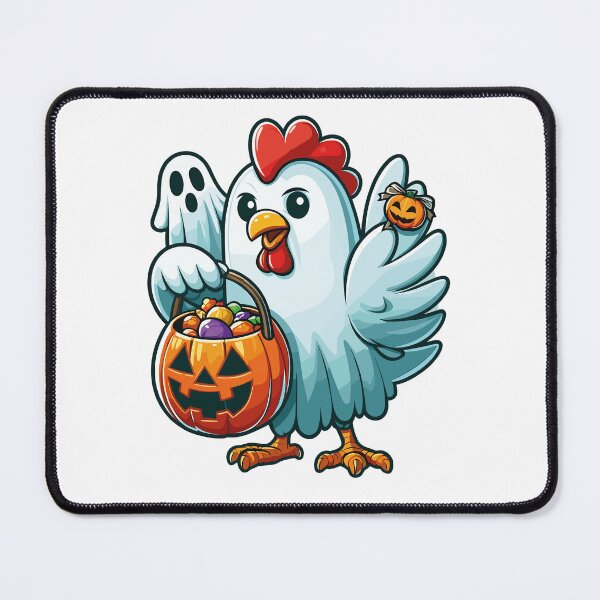 Item preview, Chicken Scary Halloween Ghost Spooky Pumpkin Candy designed and sold by Artistoos.