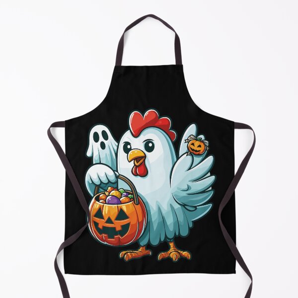 Item preview, Chicken Scary Halloween Ghost Spooky Pumpkin Candy designed and sold by Artistoos.