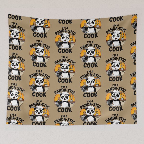 Item preview, Charming Panda Cook for Food Enthusiasts Pun designed and sold by TwistedRabbit12.