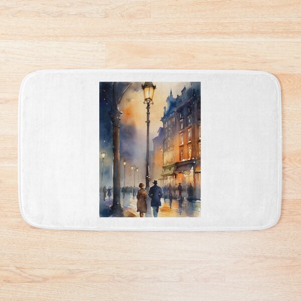 Item preview,   Lights and shadows of street lamps during an evening walk through the city streets designed and sold by KilianSzmid.