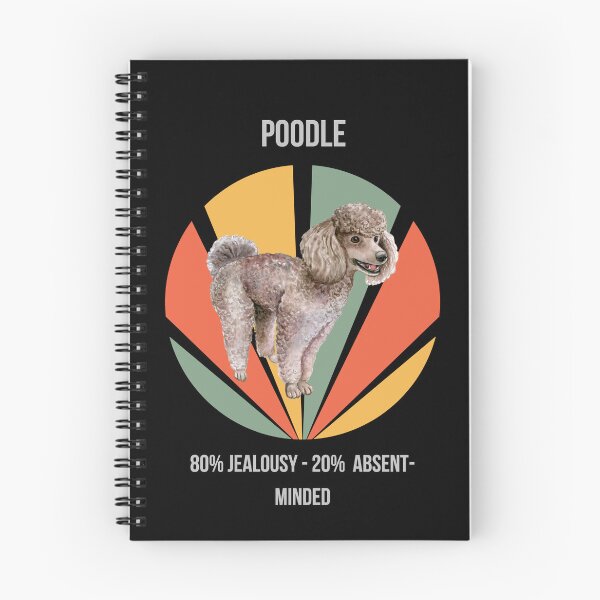 Item preview, 80% Jealousy, 20% Absent-Minded - Poodle designed and sold by Numbers-Art.