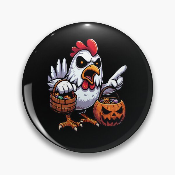 Item preview, Chicken Scary Halloween Ghost Spooky Pumpkin Candy designed and sold by Artistoos.