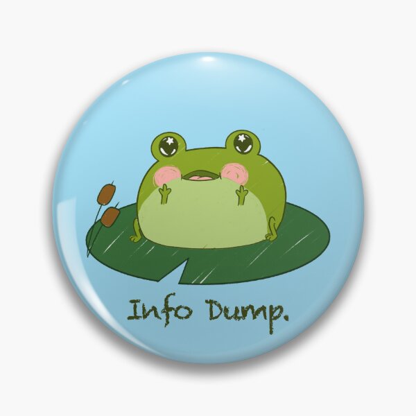 Item preview, Info Dump Frog designed and sold by Mickey0o.