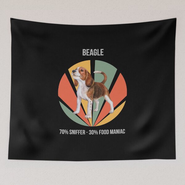 Item preview, 70% Sniffer, 30% Food Maniac - Beagle designed and sold by Numbers-Art.
