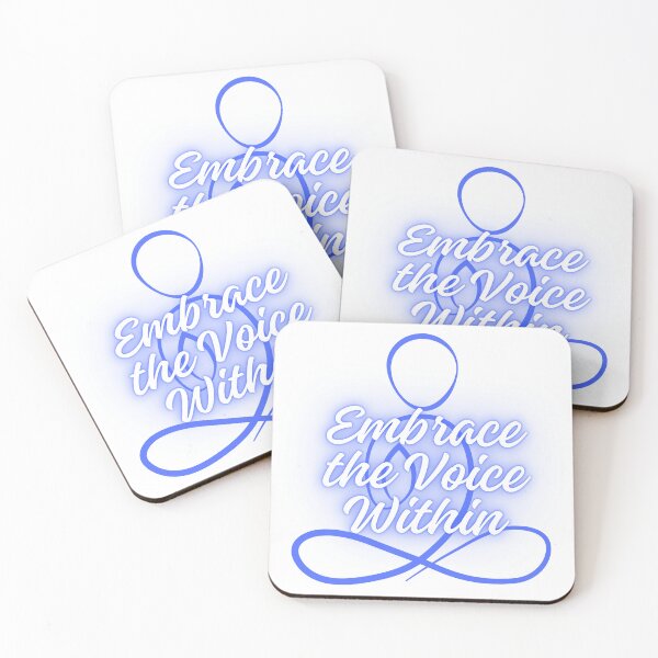 Item preview, Embrace the Voice Within Blue designed and sold by MysticWhisper.