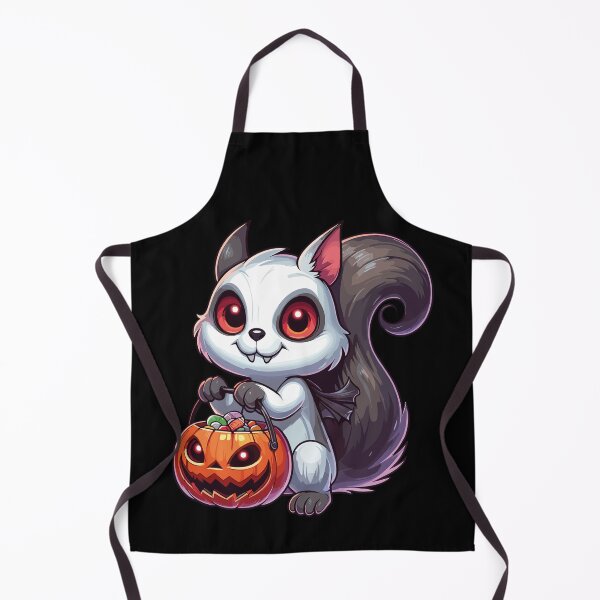 Item preview, Squirrel Scary Halloween Ghost Spooky Pumpkin Candy designed and sold by Artistoos.