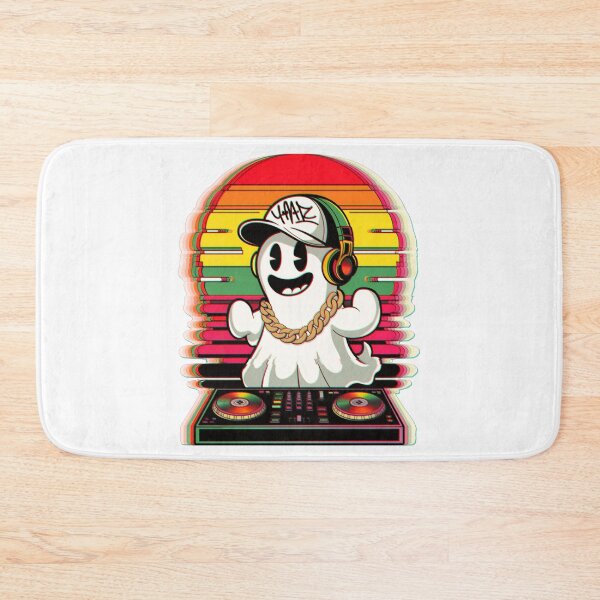 Item preview, Ghost Trippy Halloween DJ: Psychedelic Vibes designed and sold by elynne9.