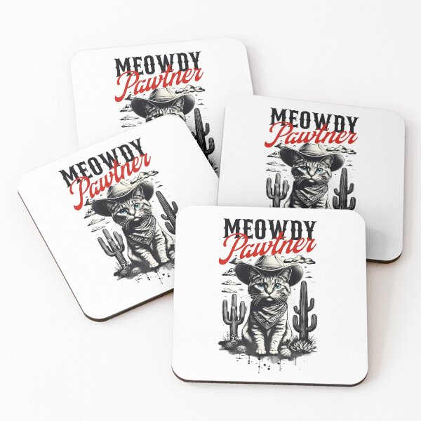 Item preview, Meowdy Partner! designed and sold by blackdogbuckeye.