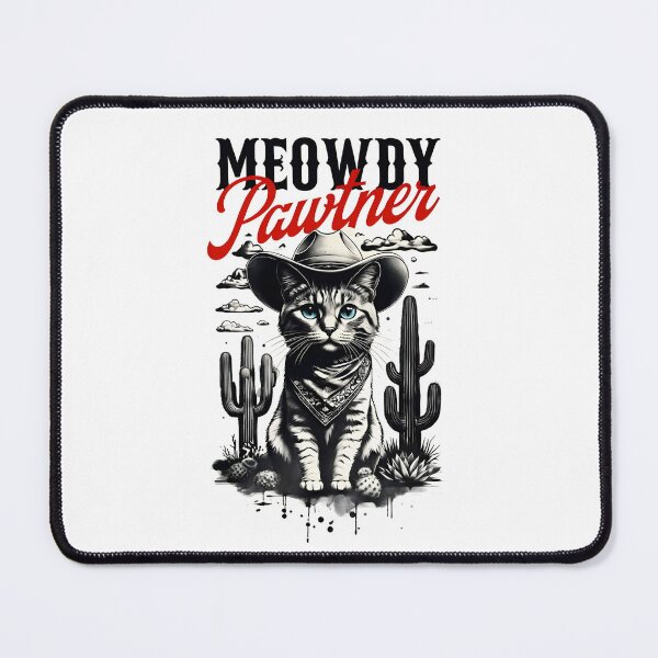 Item preview, Meowdy Partner! designed and sold by blackdogbuckeye.