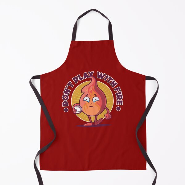 Item preview, Don't play with fire - funny fire safety joke designed and sold by messy-nessie.