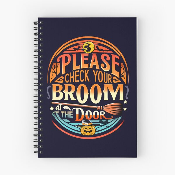 Item preview, Please Check Your Broom at The Door, typography designed and sold by maxmaj.