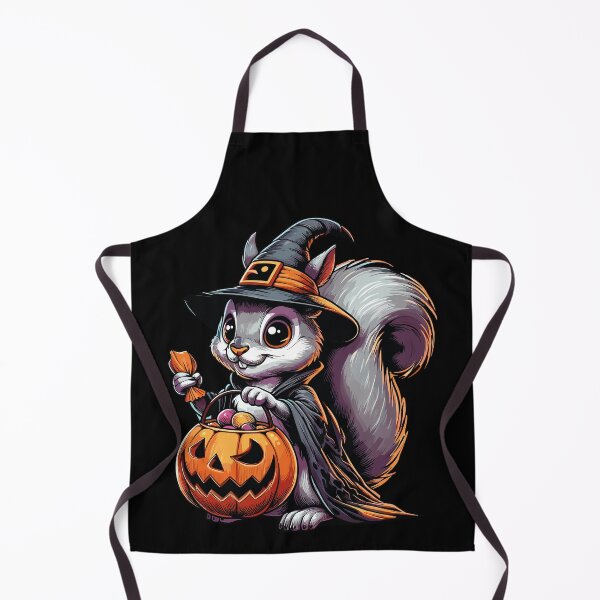 Item preview, Squirrel Scary Halloween Ghost Spooky Pumpkin Candy designed and sold by Artistoos.