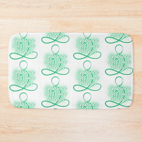 Item preview, Embrace the Voice Within Green designed and sold by MysticWhisper.