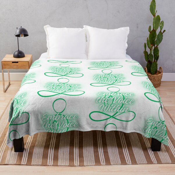 Item preview, Embrace the Voice Within Green designed and sold by MysticWhisper.