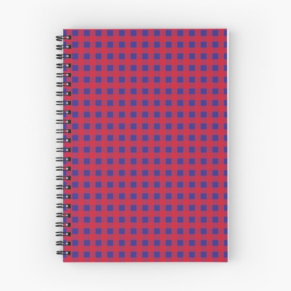 Item preview, Bold Gingham Pattern in Blue, Red, and Purple designed and sold by ModdiesColors.