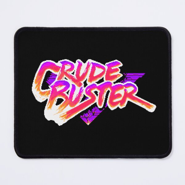 Item preview, Crude Buster Arcade Title Pixel designed and sold by ropified.